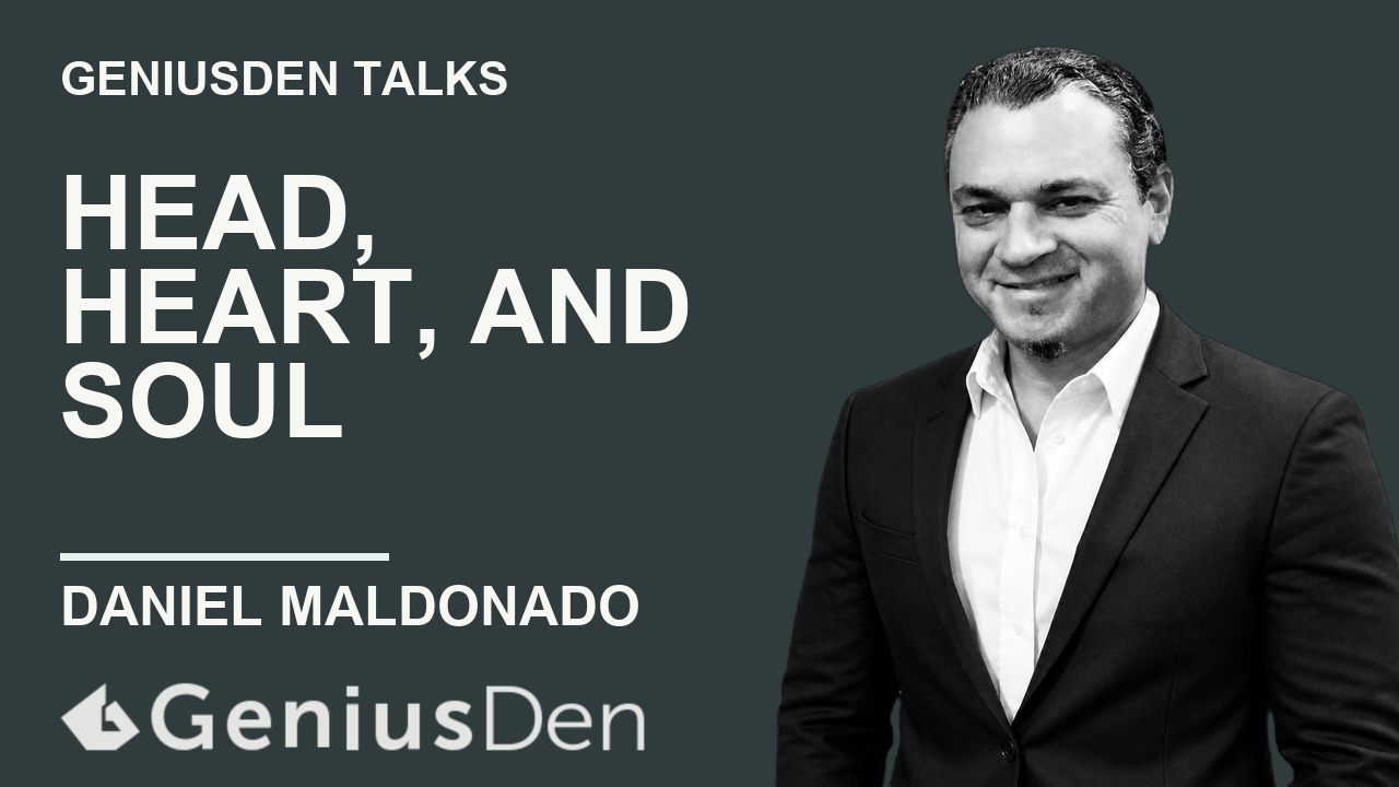 Head, Heart, and Soul with Daniel Maldonado presentation artwork