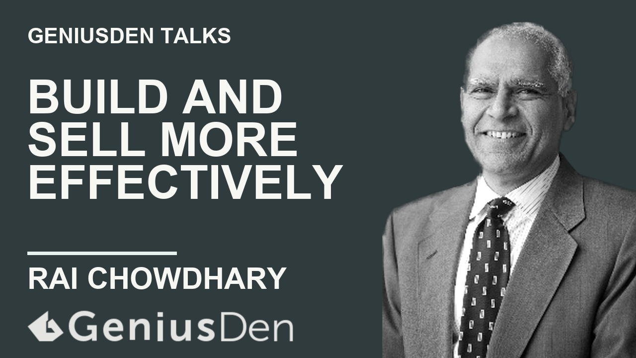 #AskRai: Building and Selling More Effectively with Rai Chowdhary presentation artwork