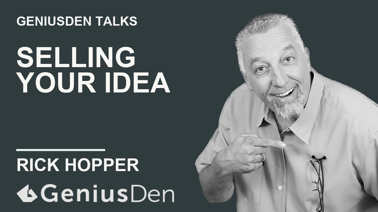 From Invention to Shark Tank with Rick Hopper presentation artwork