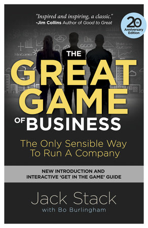The Great Game of Business, Expanded and Updated by Jack Stack with Bo Burlingham book cover