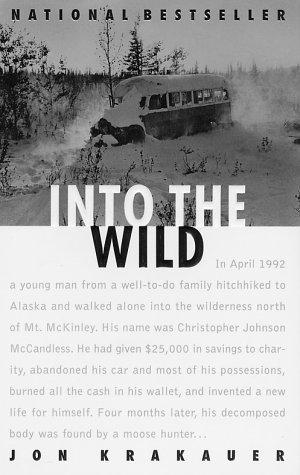 Into the Wild by Jon Krakauer book cover