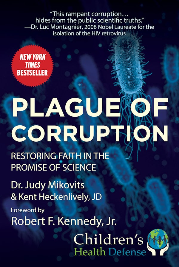 Plague of Corruption: Restoring Faith in the Promise of Science by Judy Mikovits and Kent Heckenlively book cover
