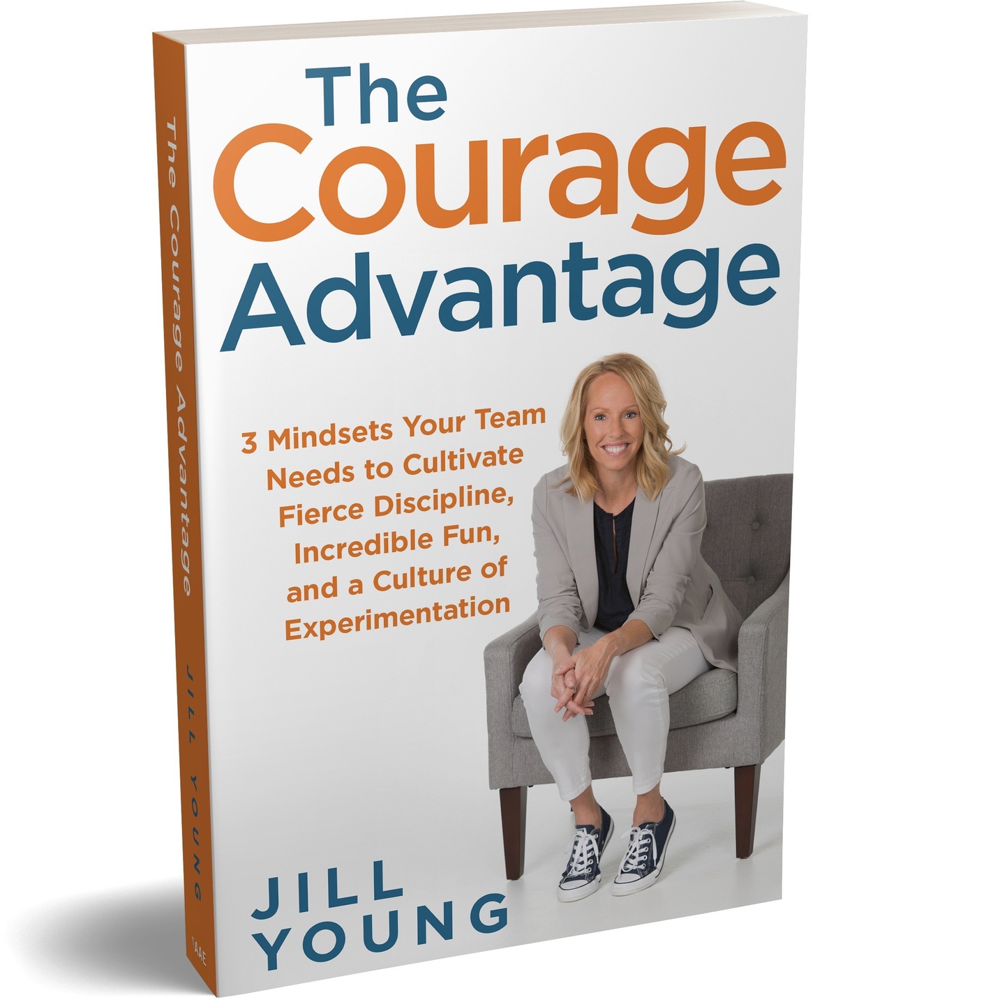 The Courage Advantage: 3 Mindsets Your Team Needs to Cultivate Fierce Discipline, Incredible Fun, and a Culture of Experimentation by Jill Young book cover