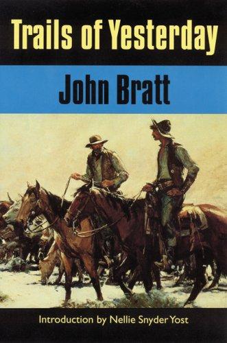Trails of Yesterday by John Bratt book cover